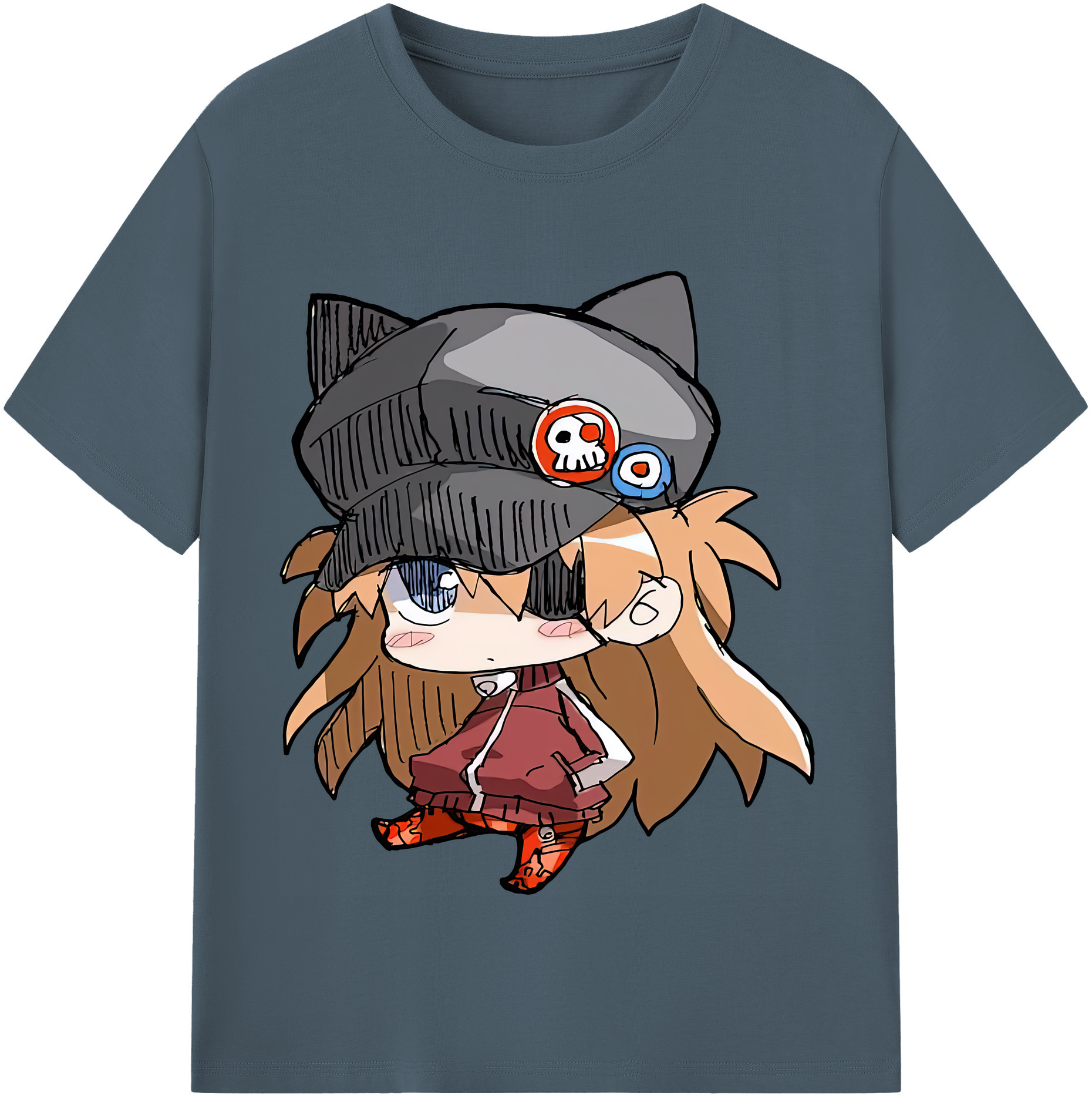 （画像用） EVA 新世紀エヴァンゲリオン 綿100％半袖Tシャツ（フロントプリント）